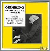 Gieseking: A Retrospective, Vol.3