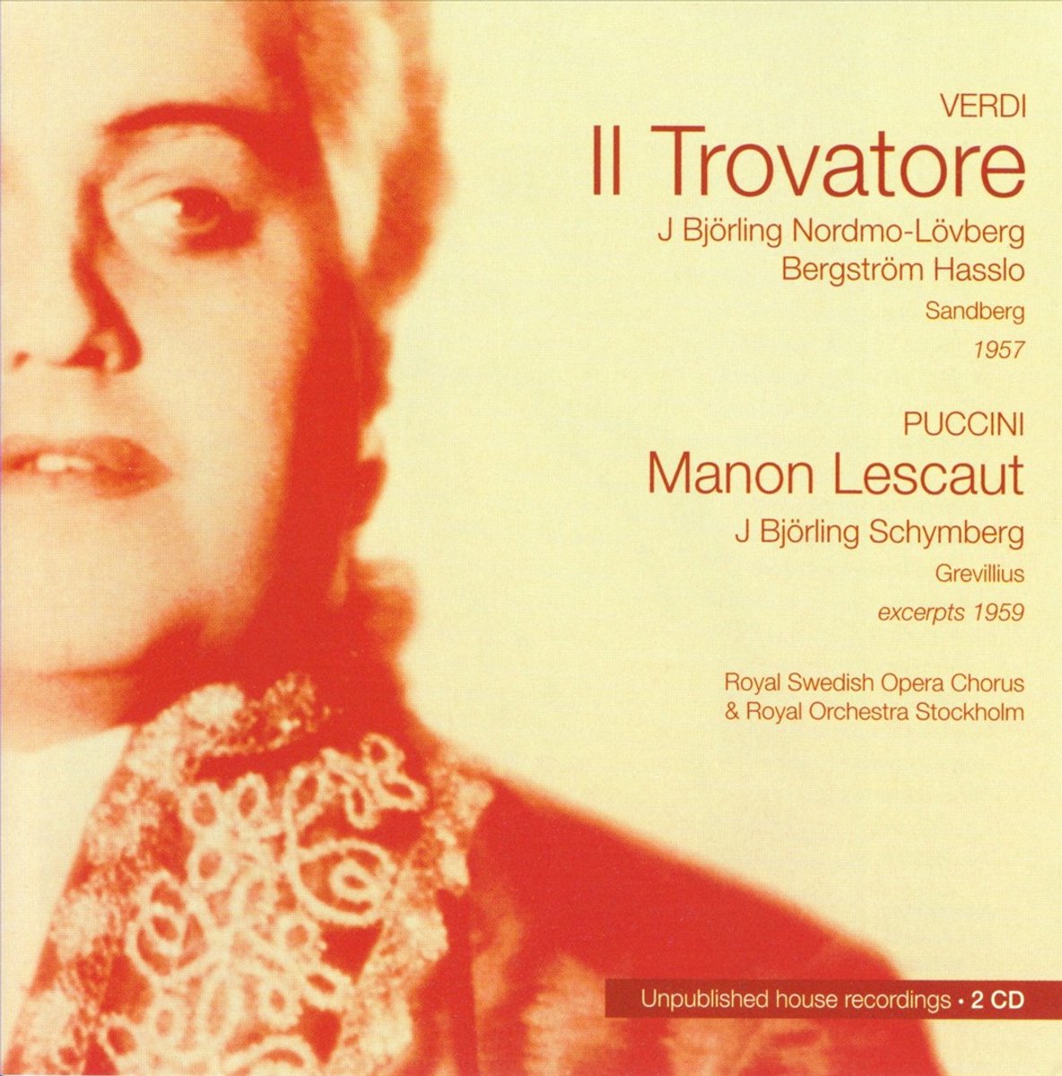 Bjorling Jussi - Il Trovatore/Manon Le.2cd