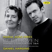 Maria João Pires, Swedish Radio Symphony Orchestra, Daniel Harding - Beethoven: Piano Concertos Nos. 3 & 4 (CD)