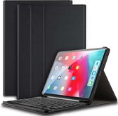 Just in Case Premium Bluetooth Keyboard QWERTY kunstleer hoes voor iPad Pro 11 (2018) - zwart