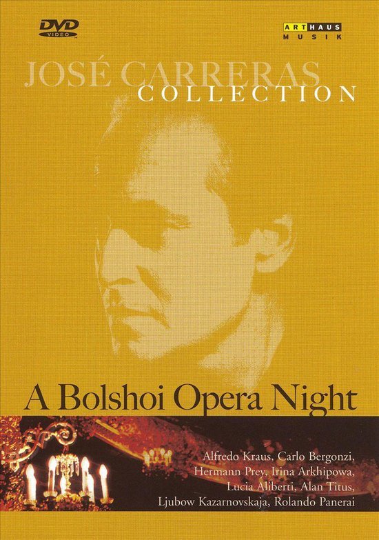 Cover van de film 'Jose Carreras - Bolshoi Opera Night'