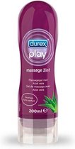 Durex Play Massage Olie - 200 ML - Durex - Transparant - Massage Olie