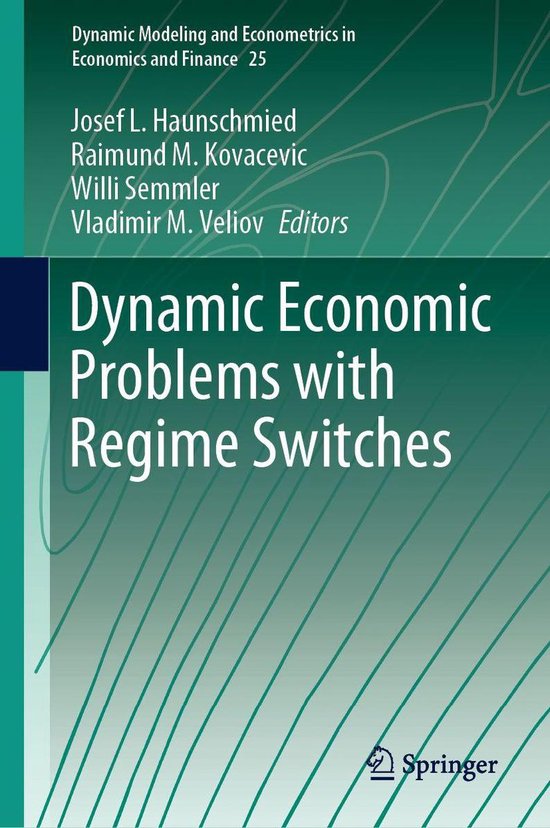 Economics and Finance (R0) - Dynamic Economic Problems with  ... - cover