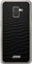Samsung Galaxy A8 (2018) Hoesje Transparant TPU Case - Black Beach #ffffff