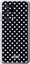 Huawei P40 Pro+ Hoesje Transparant TPU Case - Onyx Dots #ffffff