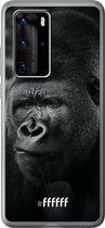Huawei P40 Pro Hoesje Transparant TPU Case - Gorilla #ffffff