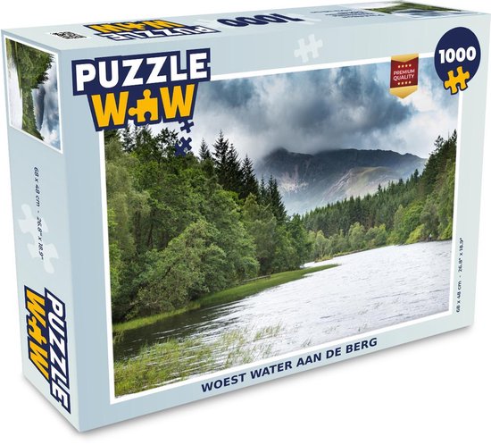 Puzzel Woest water aan de berg - Legpuzzel - Puzzel 1000 stukjes  volwassenen | bol.com