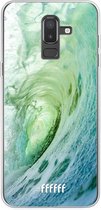 Samsung Galaxy J8 (2018) Hoesje Transparant TPU Case - It's a Wave #ffffff