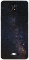 LG K30 (2019) Hoesje Transparant TPU Case - Dark Space #ffffff