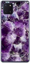 Samsung Galaxy Note 10 Lite Hoesje Transparant TPU Case - Purple Geode #ffffff