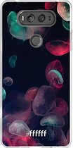 LG V20 Hoesje Transparant TPU Case - Jellyfish Bloom #ffffff