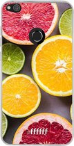 Huawei P8 Lite (2017) Hoesje Transparant TPU Case - Citrus Fruit #ffffff