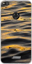 Huawei P8 Lite (2017) Hoesje Transparant TPU Case - Water Waves #ffffff