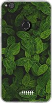 Huawei P8 Lite (2017) Hoesje Transparant TPU Case - Jungle Greens #ffffff
