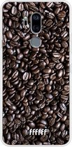 LG G7 ThinQ Hoesje Transparant TPU Case - Dark Roast #ffffff