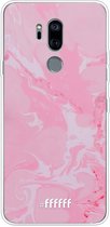 LG G7 ThinQ Hoesje Transparant TPU Case - Pink Sync #ffffff