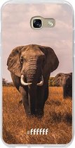 Samsung Galaxy A5 (2017) Hoesje Transparant TPU Case - Elephants #ffffff