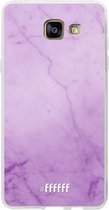 Samsung Galaxy A5 (2016) Hoesje Transparant TPU Case - Lilac Marble #ffffff