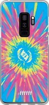 Samsung Galaxy S9 Plus Hoesje Transparant TPU Case - Flower Tie Dye #ffffff