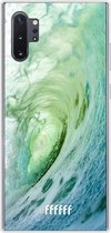 Samsung Galaxy Note 10 Plus Hoesje Transparant TPU Case - It's a Wave #ffffff