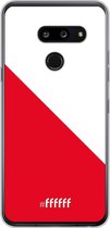 LG G8 ThinQ Hoesje Transparant TPU Case - FC Utrecht #ffffff