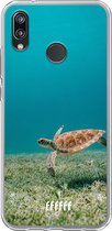 Huawei P20 Lite (2018) Hoesje Transparant TPU Case - Turtle #ffffff