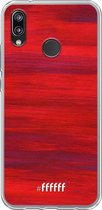 Huawei P20 Lite (2018) Hoesje Transparant TPU Case - Scarlet Canvas #ffffff