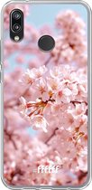 Huawei P20 Lite (2018) Hoesje Transparant TPU Case - Cherry Blossom #ffffff
