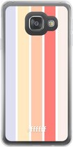 Samsung Galaxy A3 (2016) Hoesje Transparant TPU Case - Vertical Pastel Party #ffffff