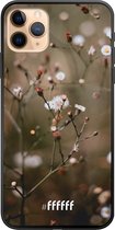 iPhone 11 Pro Max Hoesje TPU Case - Flower Buds #ffffff