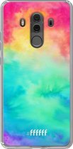 Huawei Mate 10 Pro Hoesje Transparant TPU Case - Rainbow Tie Dye #ffffff