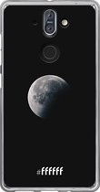 Nokia 8 Sirocco Hoesje Transparant TPU Case - Moon Night #ffffff