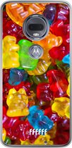 Motorola Moto G7 Hoesje Transparant TPU Case - Gummy Bears #ffffff