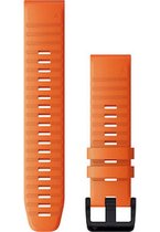 Garmin QuickFit Siliconen Horlogebandje - 22mm Polsbandje - Wearablebandje - Ember Orange