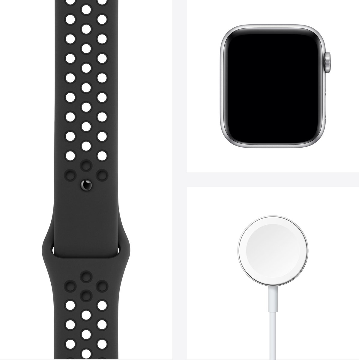 Apple Watch Series 6 Nike Edition Apple Watch 44 mm Anthracite Black |  bol.com