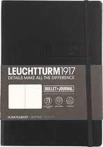 Bullet Journaling Notebook . A5. dikte 2 cm. 206 . zwart. 1 stuk