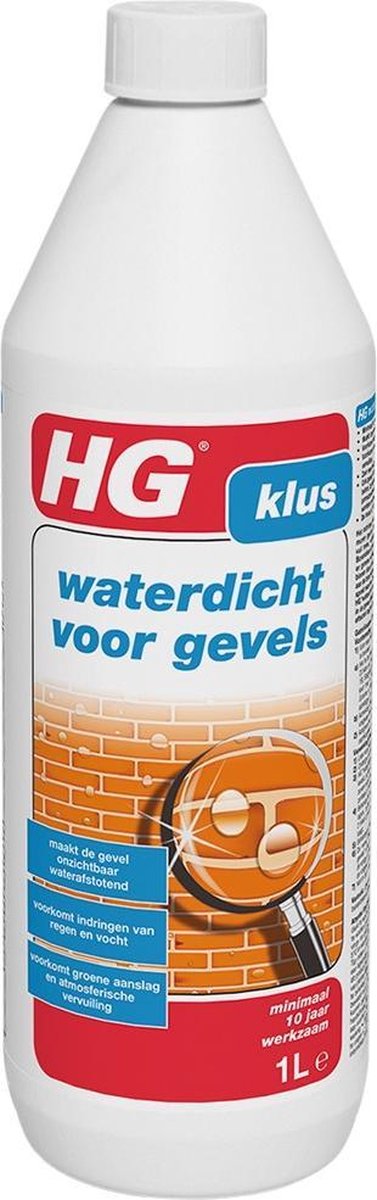 HG waterdicht voor gevels - 1L - absoluut onzichtbaar