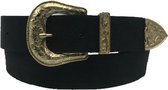 Zwarte riem - Apollo Black  Dames riem - Broekriem Dames - Dames riem -  Dames riemen - heren riem - heren riemen - riem - riemen - Designer riem - luxe