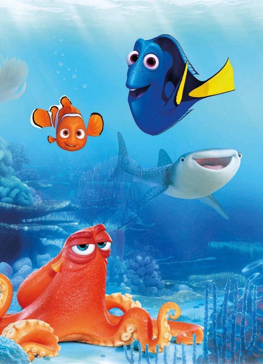 Fotobehang Disney - Dory and Friends - Finding Nemo - Pixar - Papierbehang - 184 x 254 cm