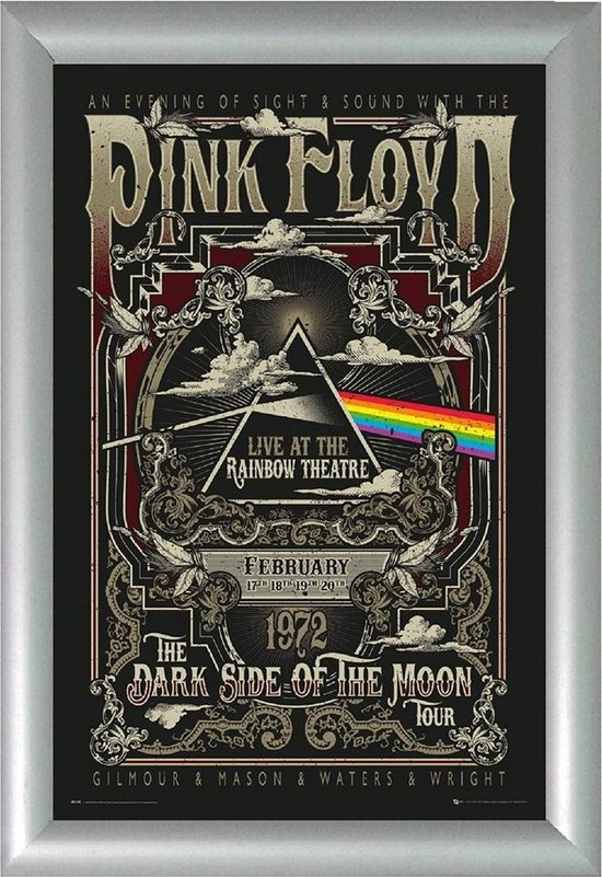GBeye Pink Floyd Rainbow Theatre  Poster - 61x91,5cm