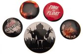 IT Chapter 2 - Pack 5 Badges - Clown