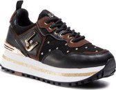 Liu Jo Maxi Wonder 01 Dames Sneakers - Zwart - Maat 36