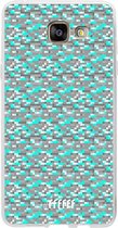 Samsung Galaxy A5 (2016) Hoesje Transparant TPU Case - Minecraft - Diamonds! #ffffff