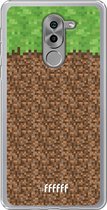 Honor 6X Hoesje Transparant TPU Case - Minecraft - Grass #ffffff