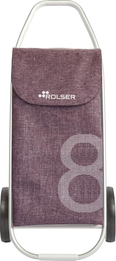 Rolser Boodschappentrolley Com Tweed 8 - Malva