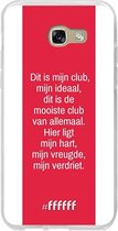 Samsung Galaxy A5 (2017) Hoesje Transparant TPU Case - AFC Ajax Dit Is Mijn Club #ffffff