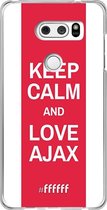 LG V30 (2017) Hoesje Transparant TPU Case - AFC Ajax Keep Calm #ffffff