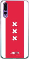 Huawei P30 Hoesje Transparant TPU Case - AFC Ajax Amsterdam1 #ffffff