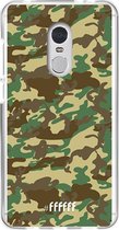 Xiaomi Redmi 5 Hoesje Transparant TPU Case - Jungle Camouflage #ffffff