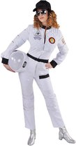 Magic Design Verkleedpak Astronaut Dames Polyester Wit Maat L